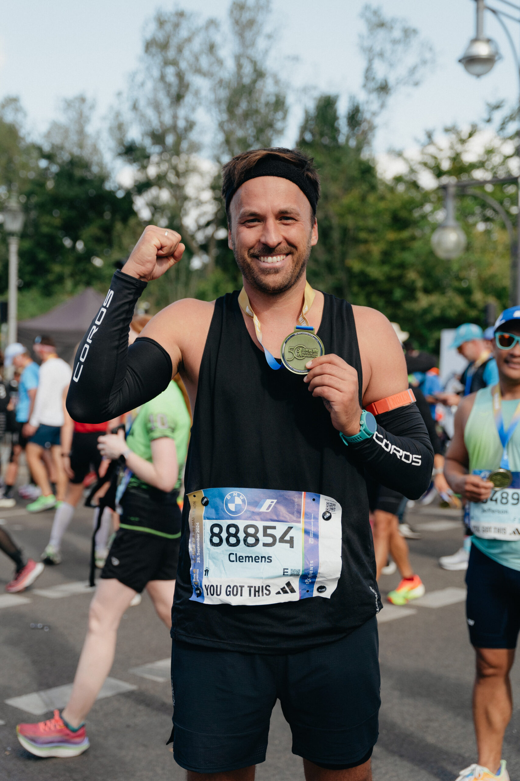 Clemens Zehetner at the Berlin Marathon